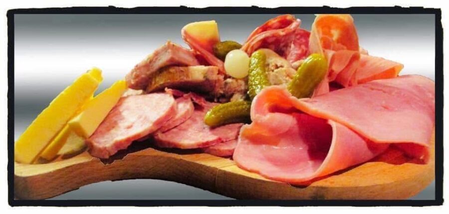 Assiette de charcuterie maison – Au Petit Zinc Lyon