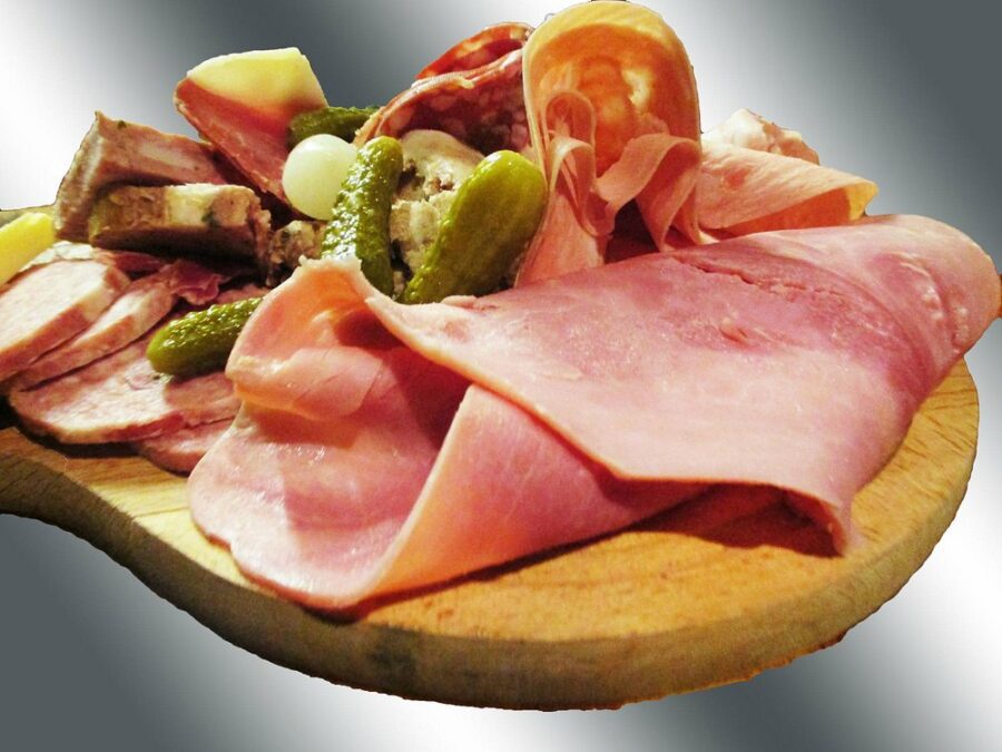 Assiette de charcuterie