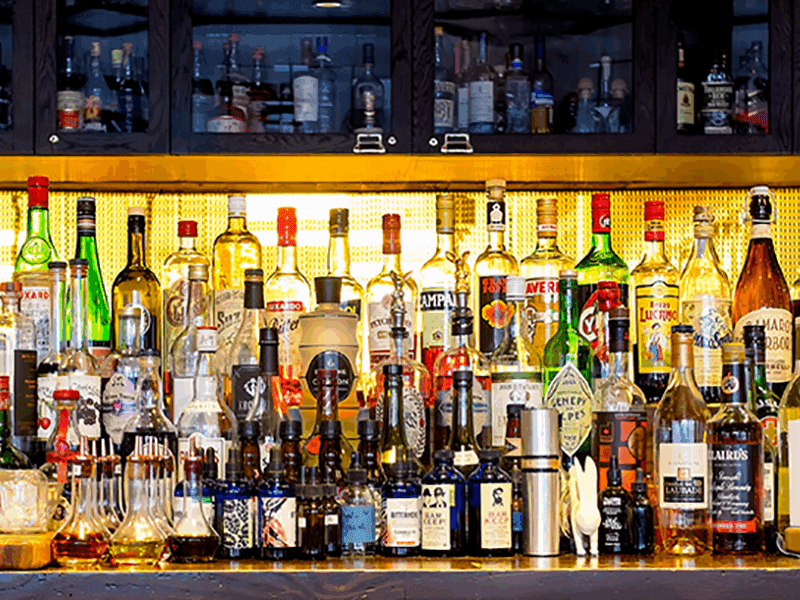 Boissons alcoolisées – bar du restaurant Au P’tit Zinc à Lyon Vieux Lyon