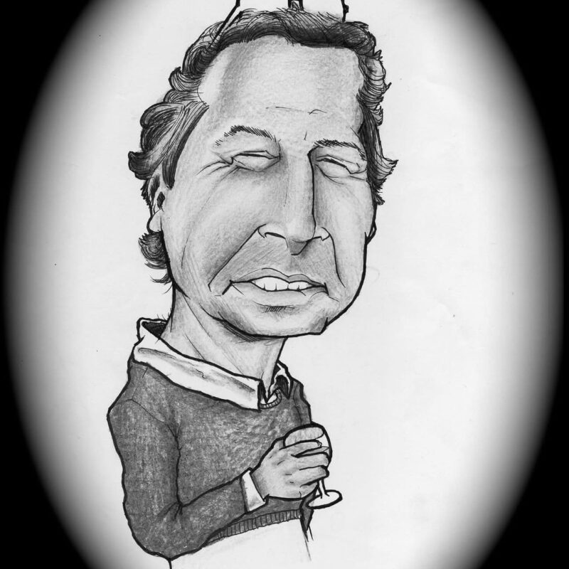 Portrait de Laurent Merle, DJ et chef du restaurant Au Petit Zinc à Lyon