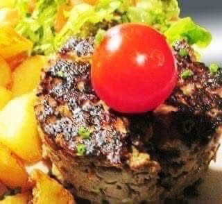 Tartare de bœuf poêlé façon César – restaurant Au Petit Zinc Lyon